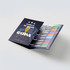 tabela de jogos da copa 2026 personalizada - Duas dobras