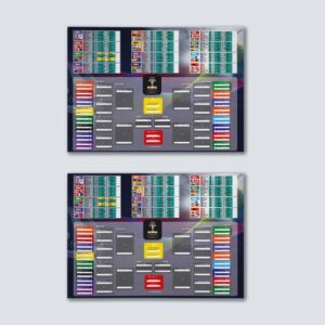 Tabela de jogos da copa 2026 personalizada  - Pôster A3